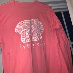 Ivory Ella long sleeve - pink